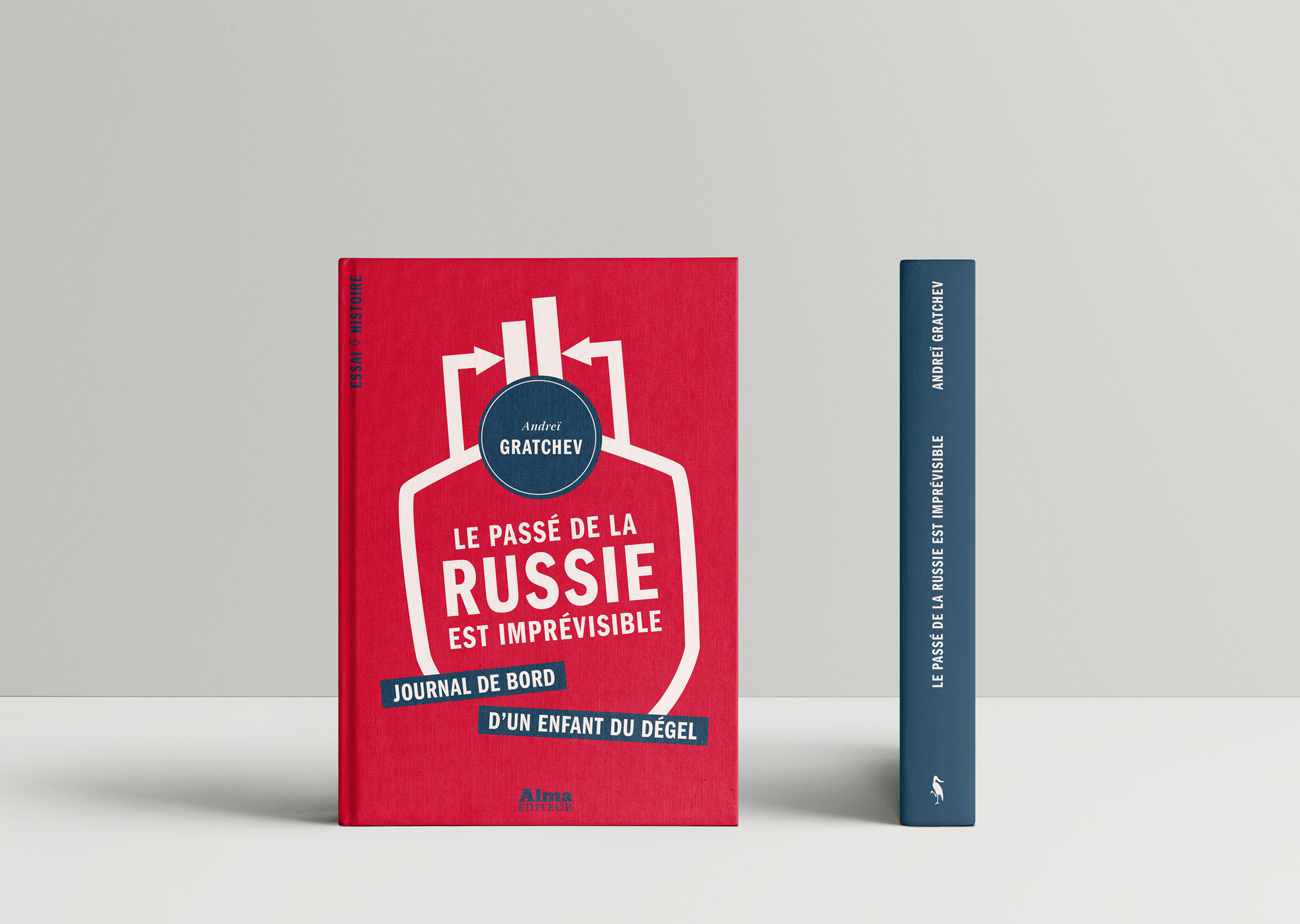 Le passé de la Russie est imprévisible - Andreï Gratchev | Dessin réalisé sous Illustrator.