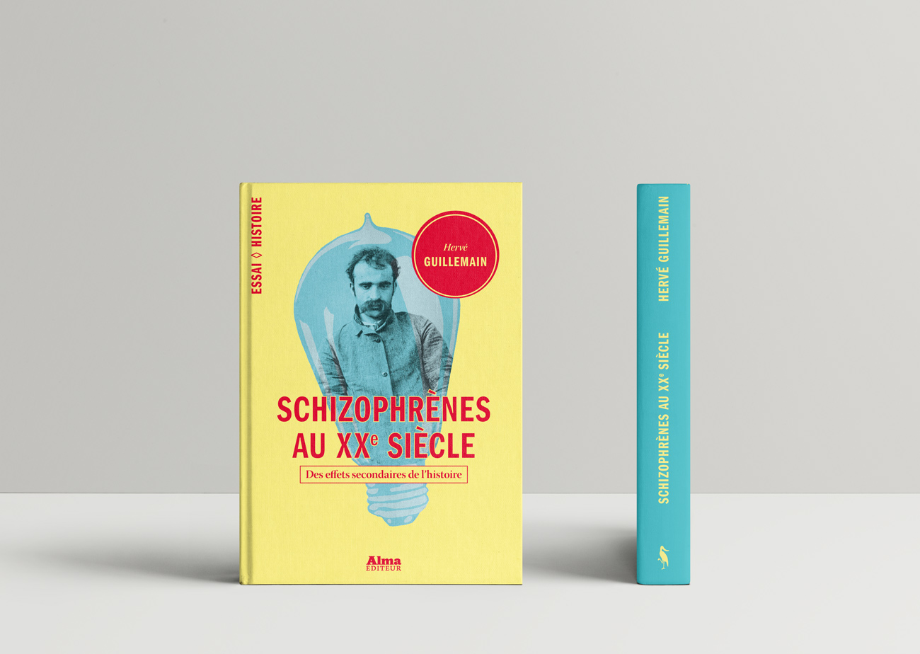 Schizophrènes au XXe siècle - Hervé Guillemain | Collage réalisé sur Photoshop (portrait issu de la nouvelle iconographie de la Salpêtrière)